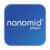 Logo Nanomid Player, application compatible IPTV adulte